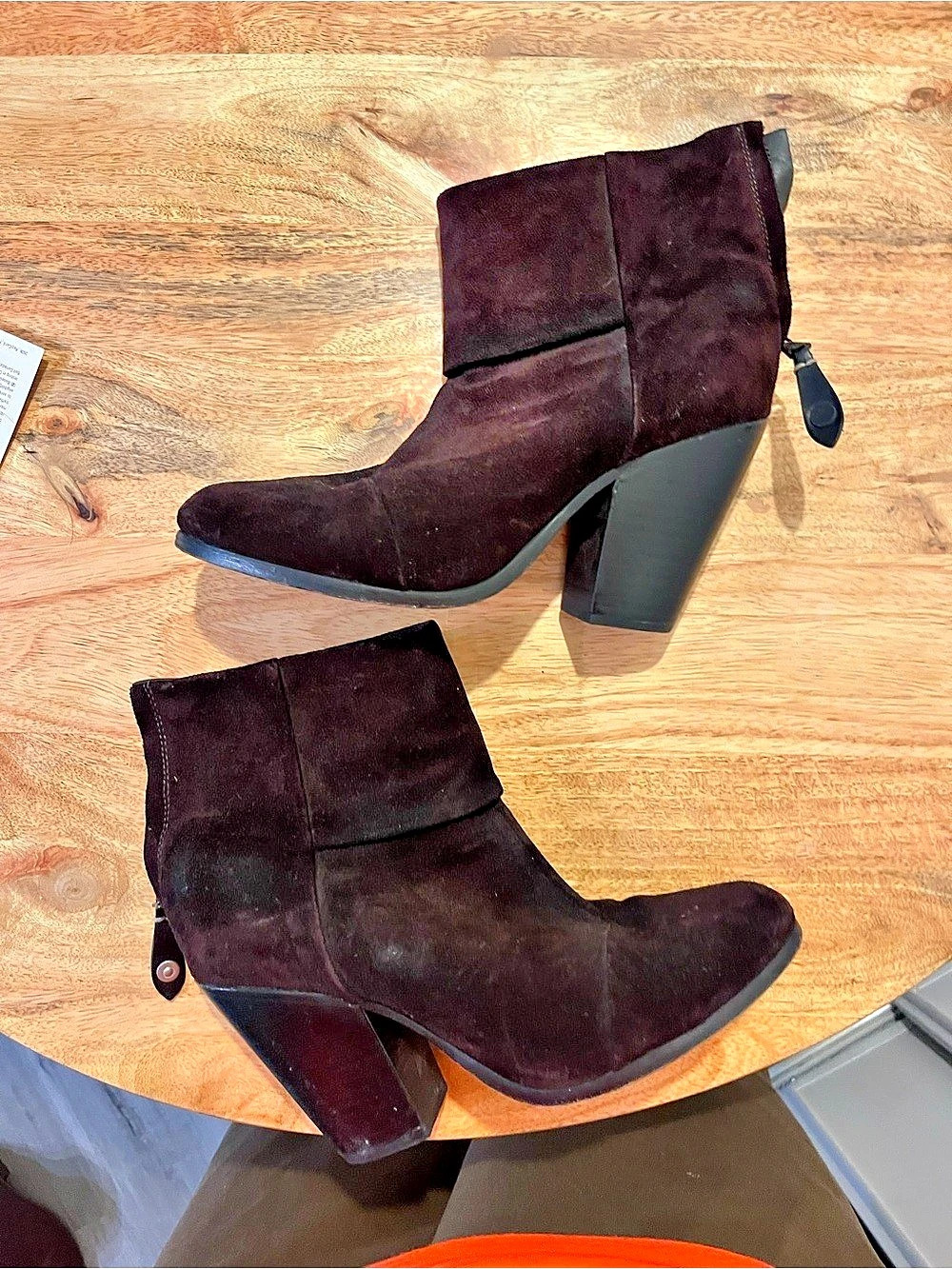 rag & bone Harrow Boot Heeled Ankle Boots EU 37.5 Brown